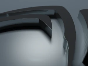 एनवीडिया लोगो 3D मॉडल