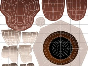 szczeniak z przemianami Model 3D