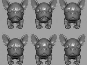 szczeniak z przemianami Model 3D