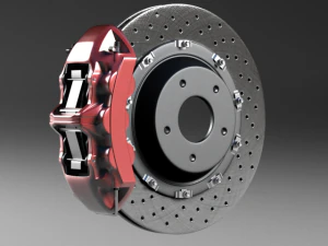 roda nissan gtr 2008 Modelo 3D