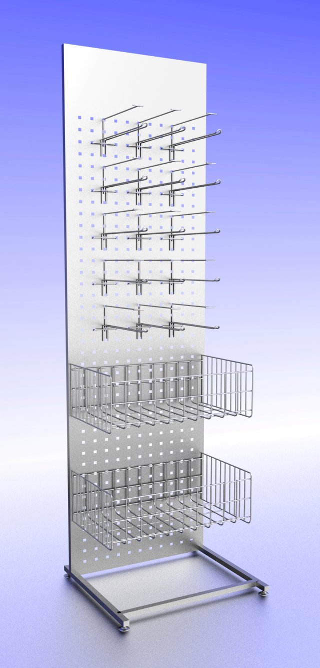 stand Modelo 3D .c4d .max .obj .3ds .fbx .stl .blend 