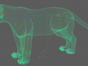 Jaguar Rigged 3D Модель