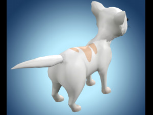 Cartoon Cat 3D Model