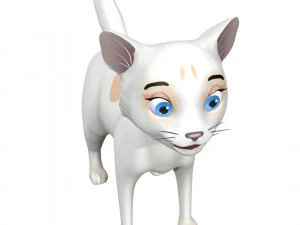 Cartoon Cat 3D Model