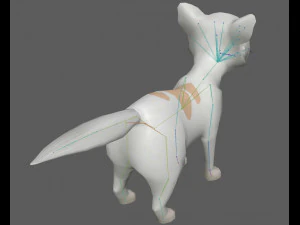 Cartoon Cat 3D Model