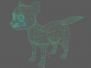 Cartoon Cat 3D Model
