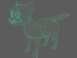 Cartoon Cat 3D Model