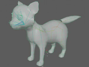 Cartoon Cat 3D Model