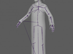 Arab Man Rig Modello 3D