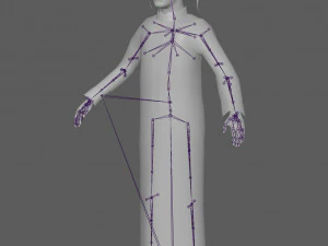 Arab Man Rig 3D Model