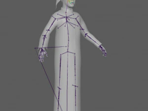 Arab Man Rig 3D Model