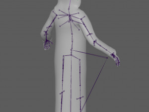 Arab Man Rig Modello 3D