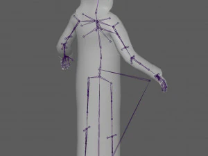 Arab Man Rig 3D Model