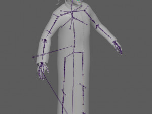 Arab Man Rig Modello 3D