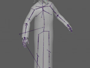 Arab Man Rig 3D Model