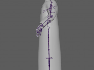 Arab Man Rig Modello 3D