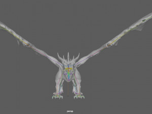 Big Ancient Dragon Model 3D