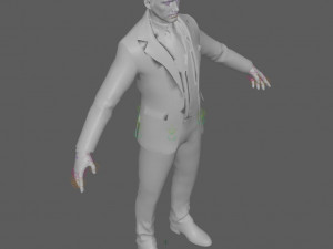 Business Man Rig 3D Modell