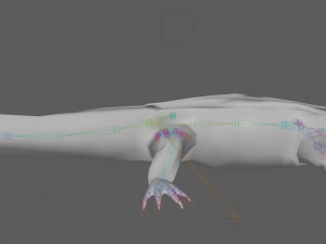 Crocodile Rig Modelo 3D