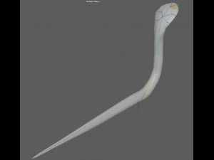 Установка &laquo;Королевская кобра&raquo; 3D Модель