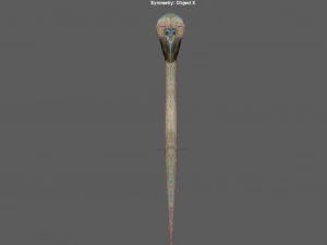 Установка &laquo;Королевская кобра&raquo; 3D Модель