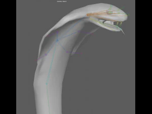 Установка &laquo;Королевская кобра&raquo; 3D Модель