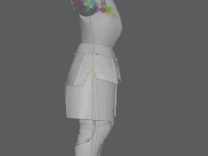 Templar Knight Rig 3D Model