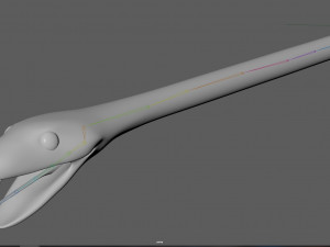 Snake Low poly Rig 3D Модель