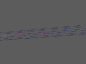 Snake Low poly Rig 3D Model