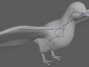 Dove White Pigeon Modelo 3D