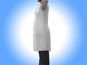 Scientist Doctor Rig 3D Model