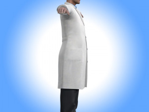 Scientist Doctor Rig Model 3D