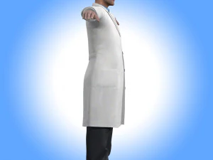 Scientist Doctor Rig 3D Model
