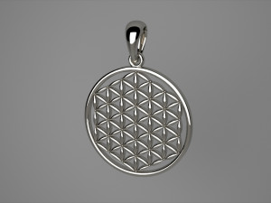 pendant flower of life 3D Принт Модель