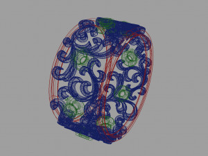 ring krughevo 3D 打印模型