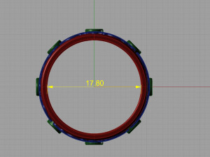 ring krughevo 3D 打印模型