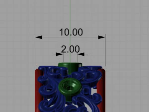 кольцо Кругево 3D Принт Модель