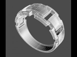 mans ring 3D Принт Модель
