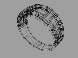 mans ring 3D Принт Модель