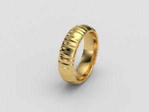 wedding ring satin 3D Принт Модель