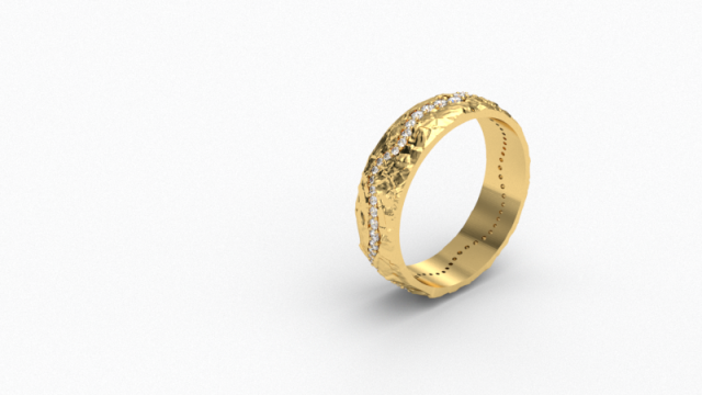 wedding ring 3D-Druckmodell .c4d .max .obj .3ds .fbx .stl .blend 