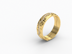 wedding ring 3D Принт Модель
