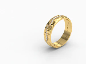 結婚指輪 3Dプリントモデル