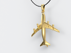 boeing 747 pendant 3D 打印模型