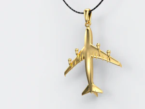 boeing 747 pendant 3D Print Model
