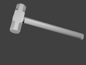 sledge hammer 3D Model
