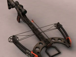 realistic crossbow 3D Model