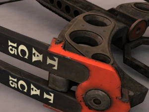 realistyczna kusza Model 3D