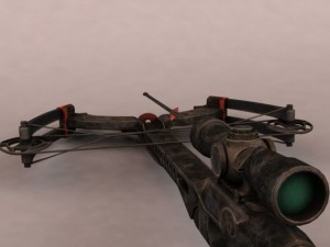 realistic crossbow 3D 모델