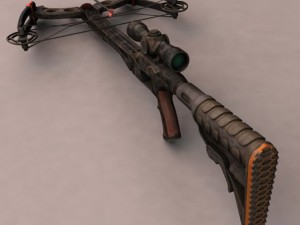 realistic crossbow 3D 모델